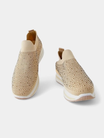 Спортивные тканевые туфли-слип вставки Royalfashion Terrifa