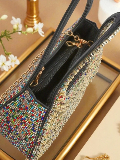 Royalfashion Женская сумка-клатч с цирконами Myra Quill