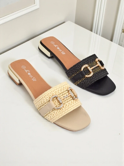 Royalfashion Klapki Aeterna - Pleciony Sztos!