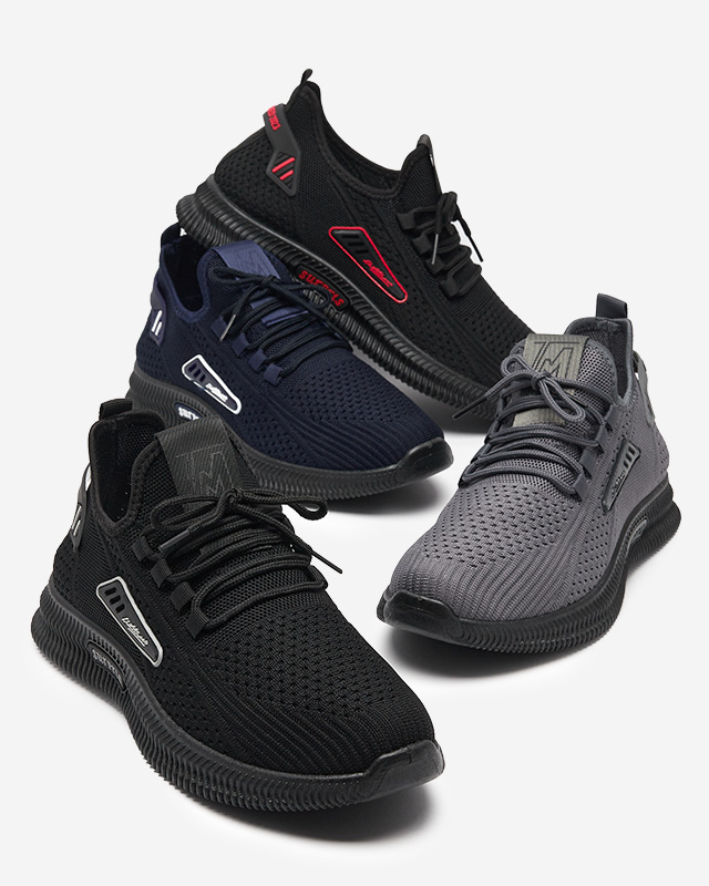 Серые мужские кроссовки на шнуровке Rijakis - обувь