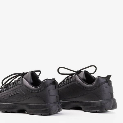 OUTLET Męskie sportowe buty w kolorze czarnym Ben - Obuwie