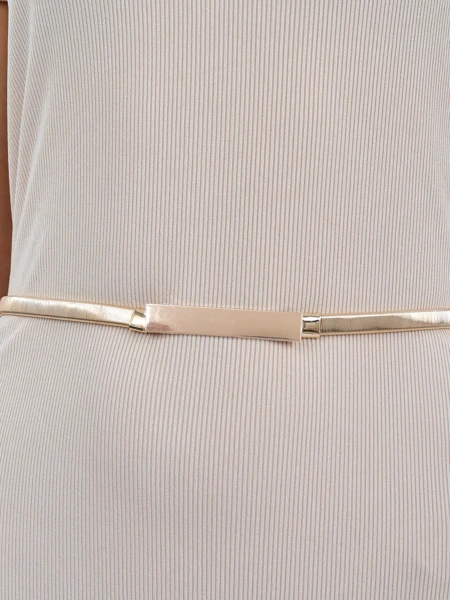 Elastingas moteriškas diržas su dekoratyviniu užsegimu