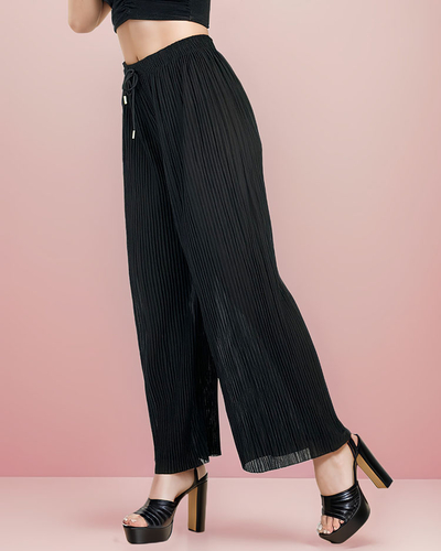 Royalfashion Женские широкие плиссированные брюки