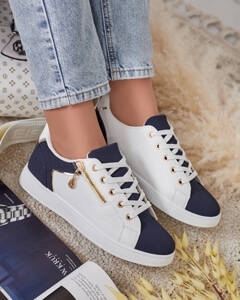 белый || Синий