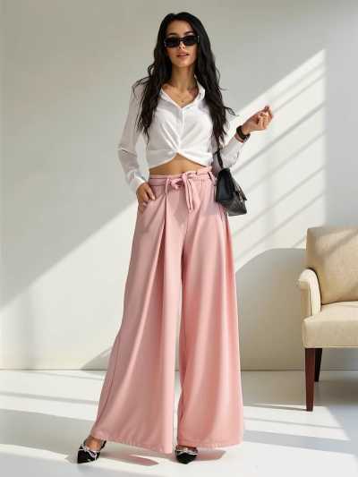 Royalfashion Широкие женские брюки