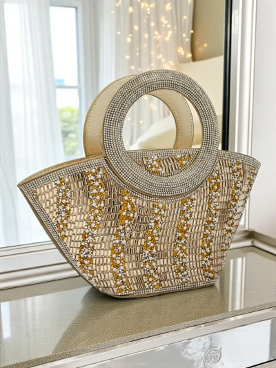 Maža moteriška rankinė su cirkoniais „Sparkle Queen“