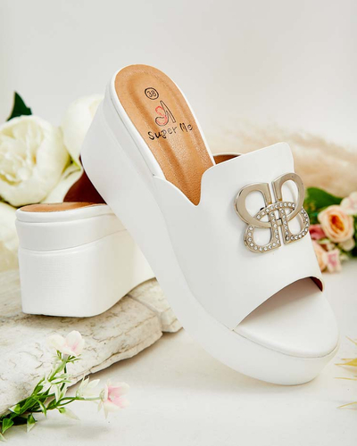 "Royalfashion" moteriškos "Sailme" šlepetės ant kateterio