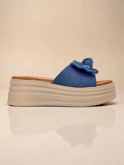 Royalfashion moteriškos platforminės šlepetės Givan