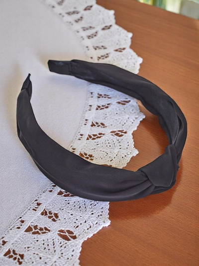 Royalfashion Satinia satino plaukų lankelis