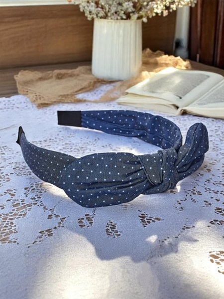 Royalfashion Lankelis su taškuota kaspinu Lilka