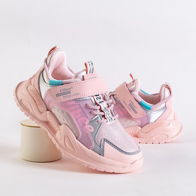 Розовые кроссовки для девочек Clisia