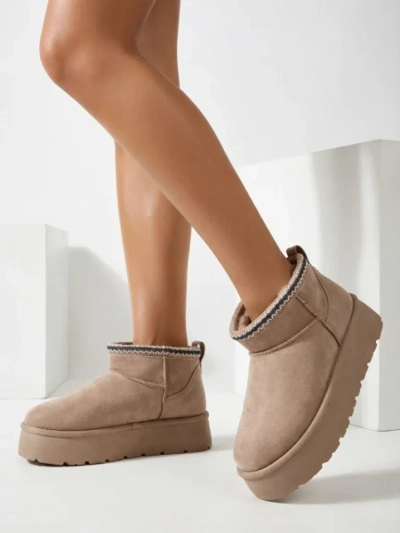 Royalfashion Moteriški trumpi batai a'la sniego batai Xoalla