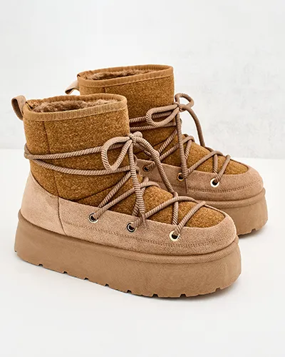 "Royalfashion" Moteriški suvarstomi "Filori" sniego batai