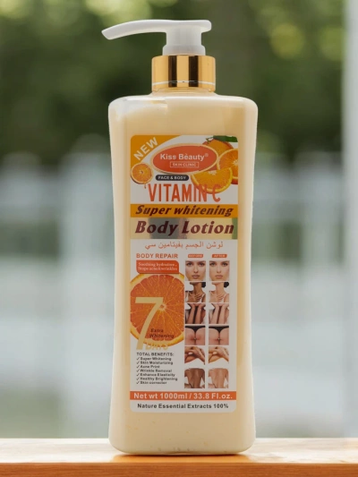 „Kiss Beauty“ kūno balzamas su vitaminu C 1000ml