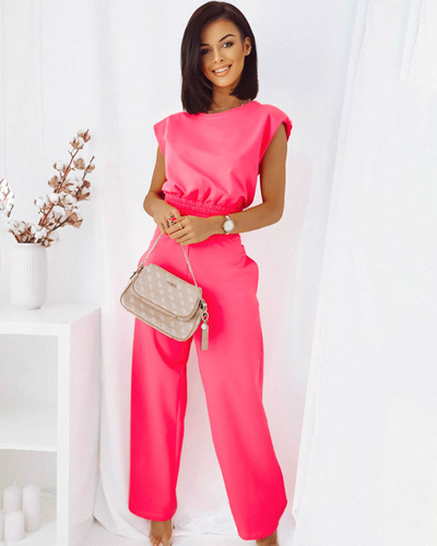 Женский спортивный костюм цвета фуксии - Одежда