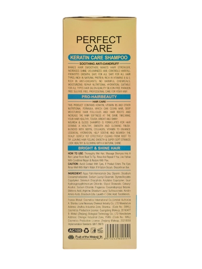 Keratin Anti-Dandruff Shampoo Perseus Gloss Nourish 3in1 800ml