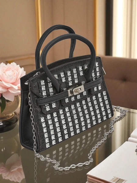 Royalfashion Женская сумка-клатч с цирконами Seren Voux