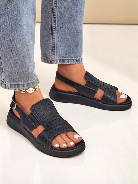 Royalfashion Damskie sandały na grubej podeszwie BreezyStep – Odlotowe sandałki