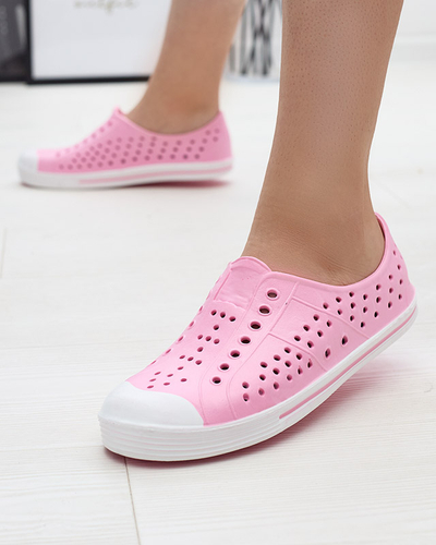 Розовые женские резиновые кроссовки Osisal- Footwear