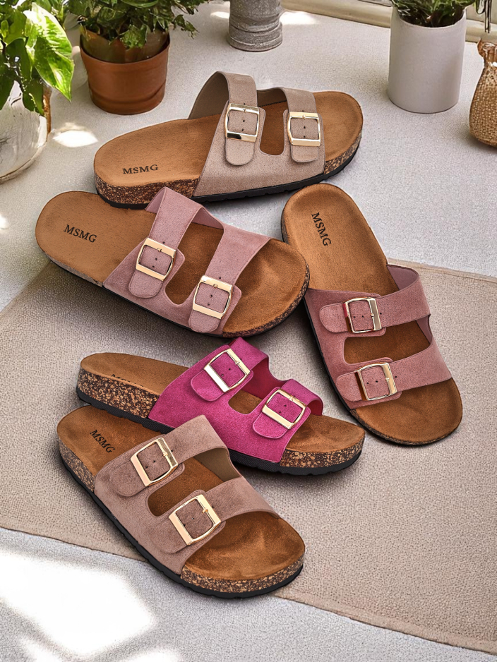 Royalfashion Moteriški sandalai su sagtimis Foumy