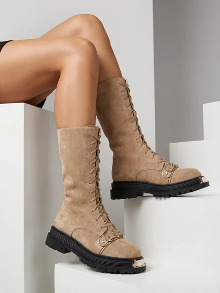 "Royalfashion" moteriški nėriniuoti batai Werces