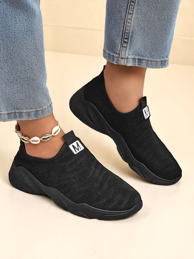 Royalfashion Женские слипоны спортивные тканевые кроссовки Flex Move