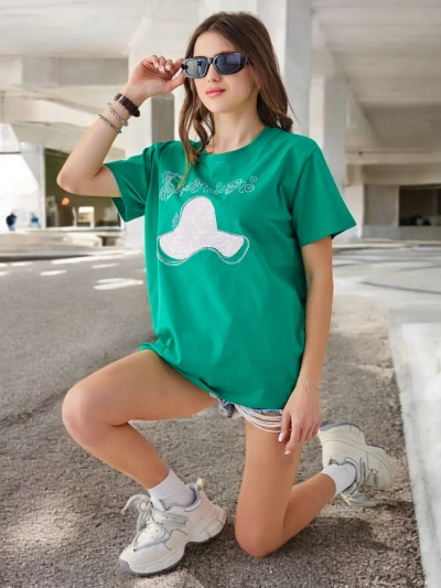 Блуза Royalfashion Women's Cotton с принтом