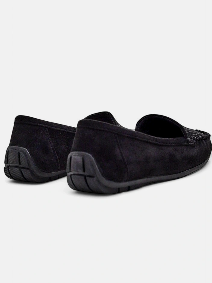 Royalfashion moteriški mokasinai su blizgučiais Ezuess