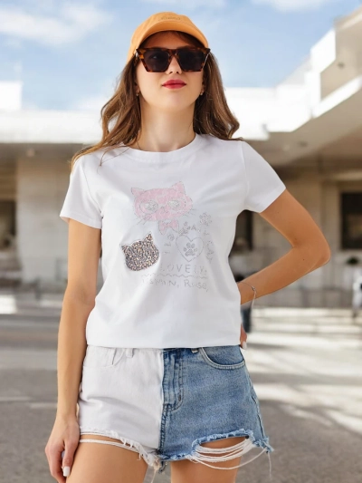 Royalfashion Женская хлопковая блузка