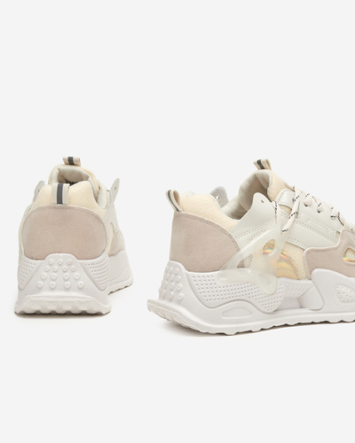 Бежевые женские кроссовки Stratta