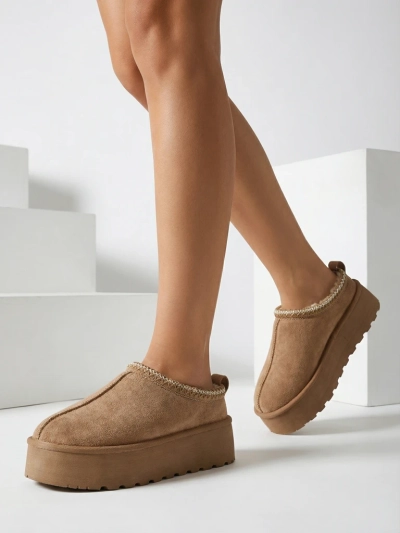 "Royalfashion" Moteriški trumpi batai "Zommy" a'la sniego batai