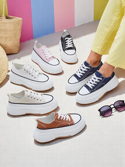 Royalfashion Женские платформенные кроссовки Beemes