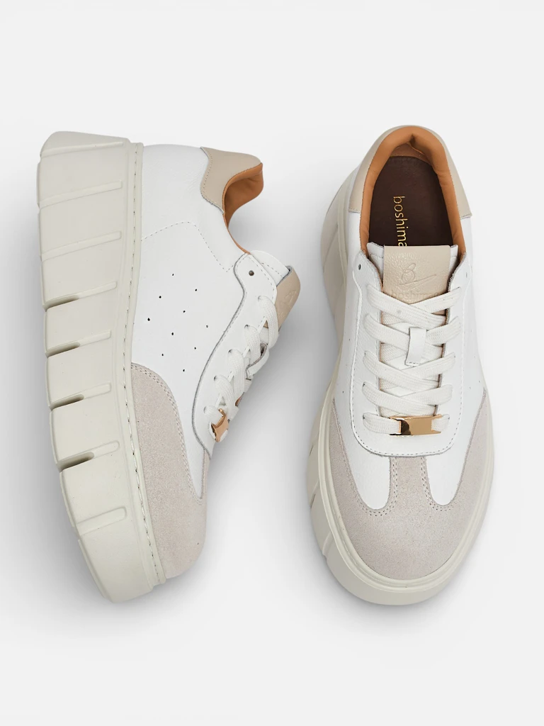 Спортивные женские кроссовки из натуральной кожи Taures