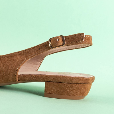 Коричневые женские босоножки Latifa