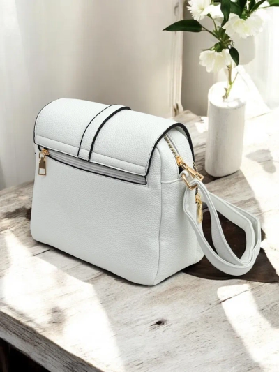 Royalfashion Universalus kvadratinis krepšys, pagamintas iš ekokožos