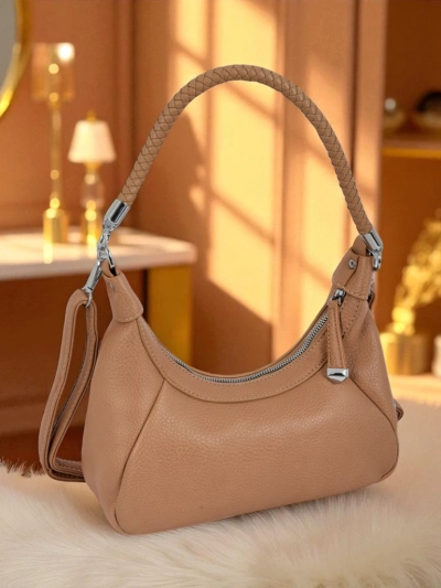 Royalfashion Маленькая женская сумочка из экокожи с декоративным ремешком Lacquea