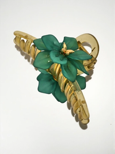 Royalfashion Klips do włosów z kwiatem