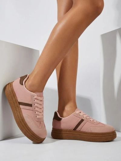 Moteriški sportbačiai „Flora“ rožiniai ekologiški sportiniai vasarai