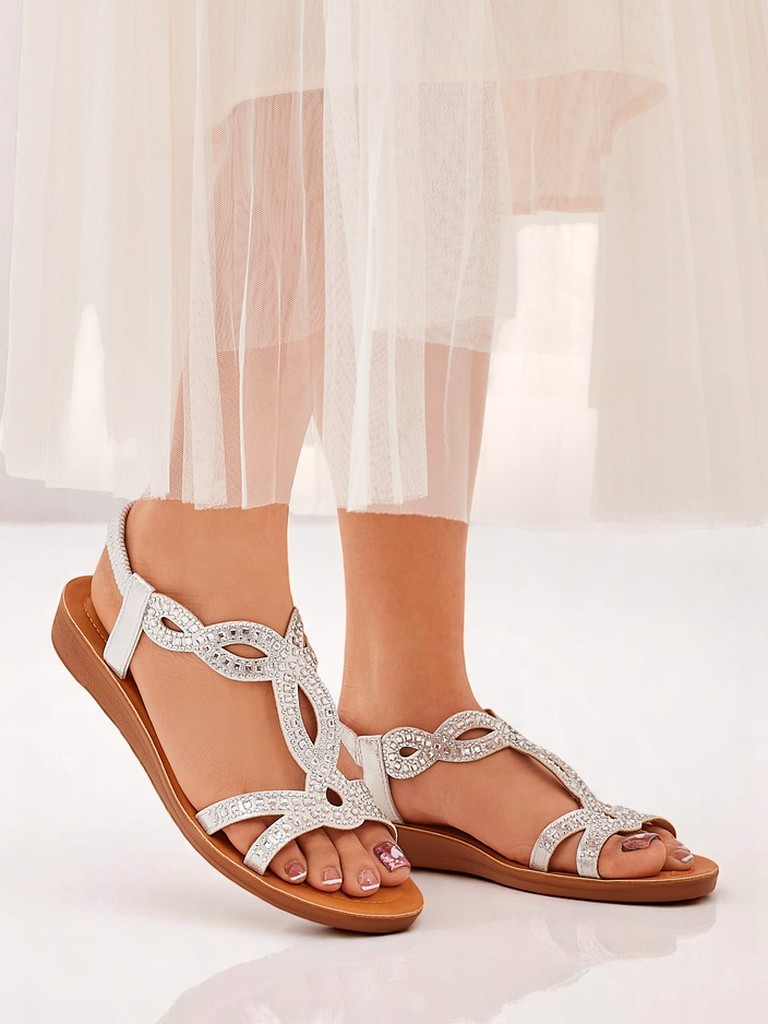 Royalfashion moteriškos basutės su dekoratyviniais dirželiais Lola Grace