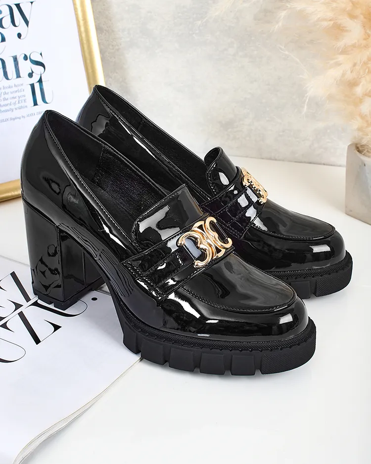 Royalfashion Элегантные женские мокасины на стойке Jozii