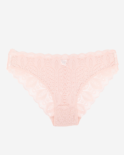 Pudros nėrinių kelnaitės moterims, trumpikės - Apatiniai