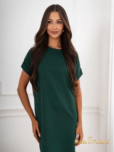 Paprasta moteriška trumpa suknelė „Lady Time“