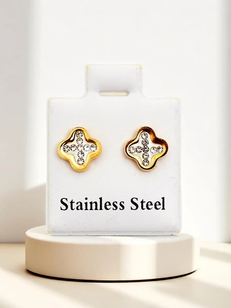 Royalfashion Moteriški auskarai su cirkonio akmenimis