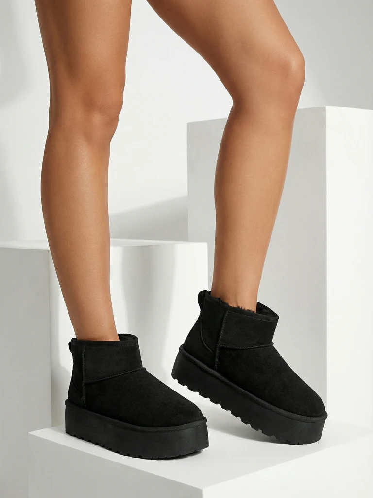 Moteriški aulinukai „Luna“ juodi odiniai elegantiški rudeniui