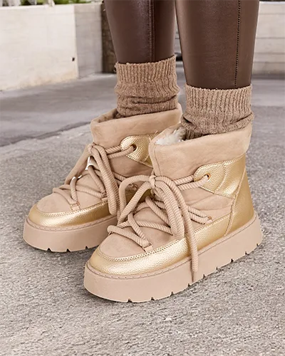 Женские ботинки-валенки Royalfashion Iniuc