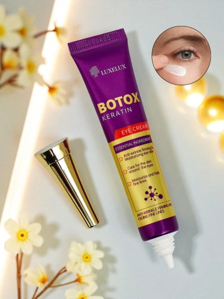 LUXELUX Hypnosia paakių kremas Botox Keratinas Kolagenas akims