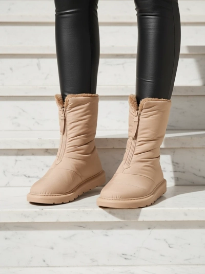 Moteriški batai Elysium šviesiai rudi žiemai