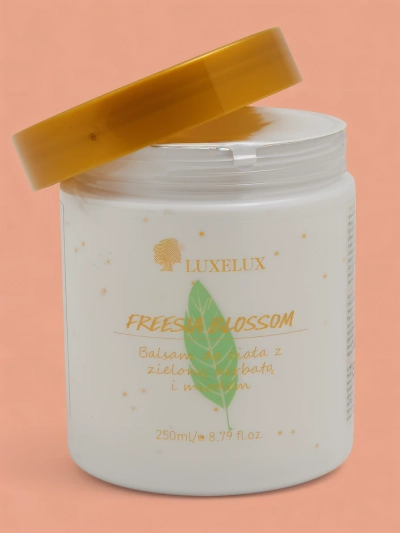 Luxelux FREESIA BLOSSOM Kūno balzamas su žaliaja arbata ir medumi 250 ml
