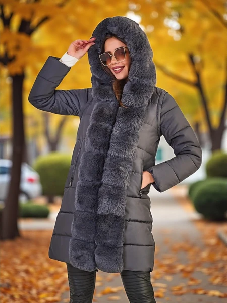 Royalfashion Moteriška striukė su atsiraukštinamomis rankovėmis