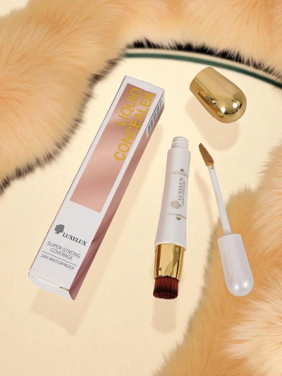 Aurelia Luxelux Concealer – жидкий консилер с hairbrush 24H Waterproof